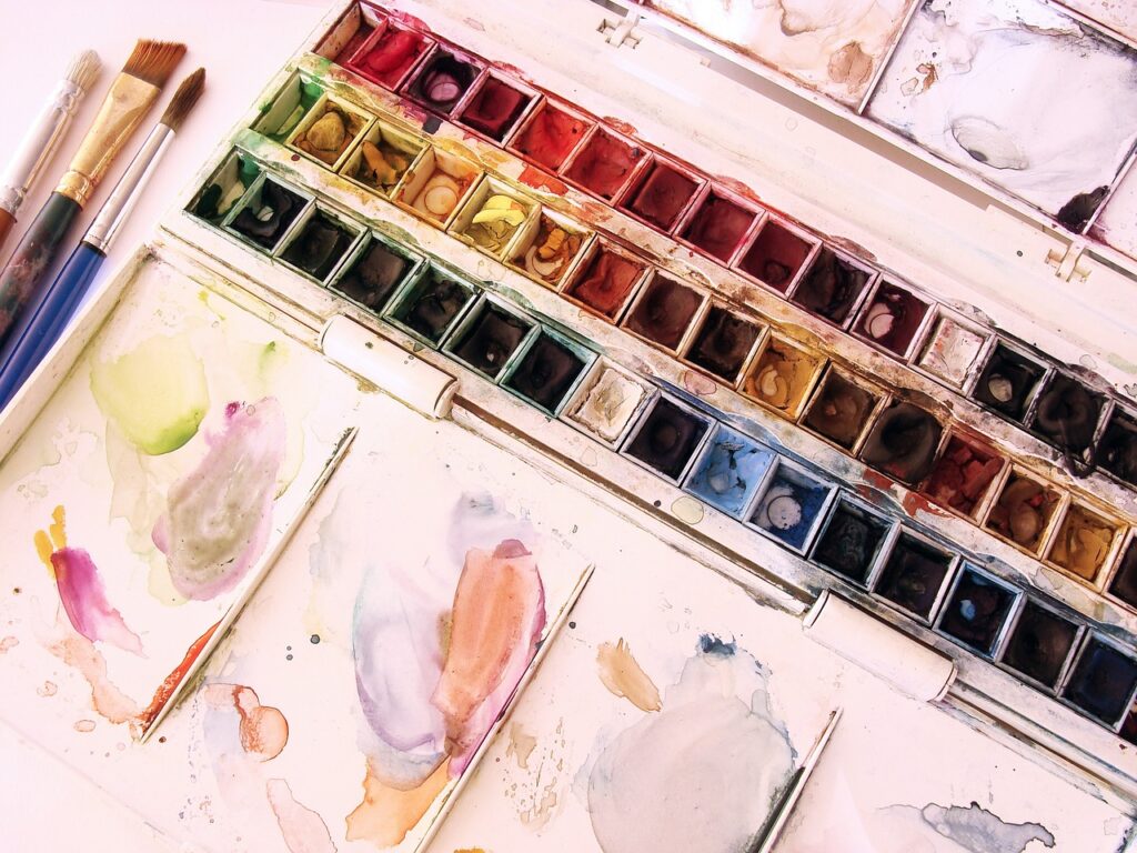 palette aquarelle - By Anne S-L